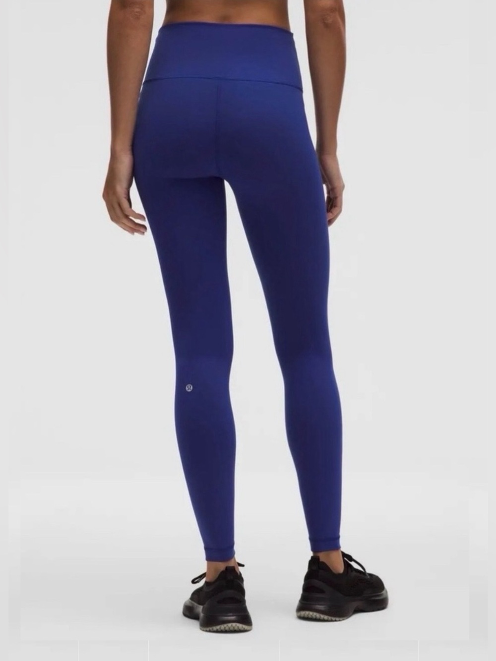 lululemon 28” Wunder Train Leggings Deep Sea Blue Size 10